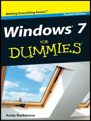 cover image of Windows 7 For Dummies